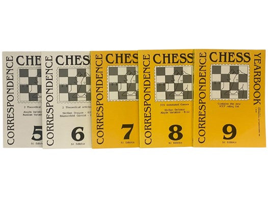 Correspondence Chess Yearbook Ten Volume Set: 5-9, 11-15