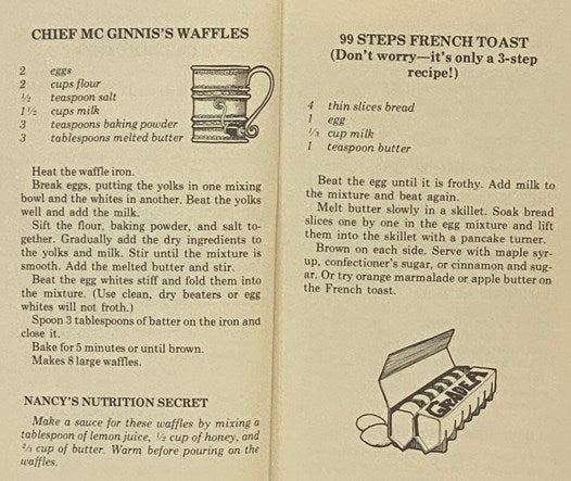 The Nancy Drew Cookbook: Clues to Good Cooking [Cook Book]