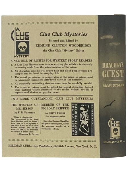 Dracula's Guest: A Clue Club Mystery