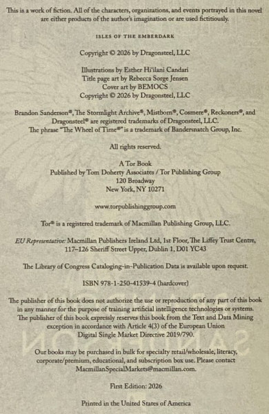 Isles of the Emberdark: A Cosmere Novel (Secret Projects)
