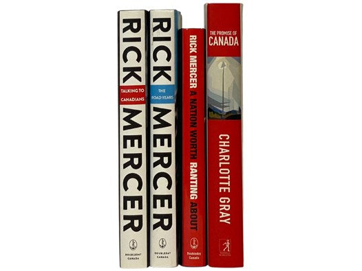 Four-Volume Set on Canada: Talking to Canadians; The Road Years; A Nation Worth Ranting About; The Promise of Canada: 150 Years - People and Ideas That Have Shaped Our Country
