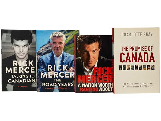 Four-Volume Set on Canada: Talking to Canadians; The Road Years; A Nation Worth Ranting About; The Promise of Canada: 150 Years - People and Ideas That Have Shaped Our Country