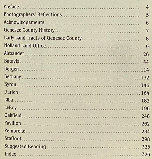 The Architectural Heritage of Genesee County, New York [N.Y.]