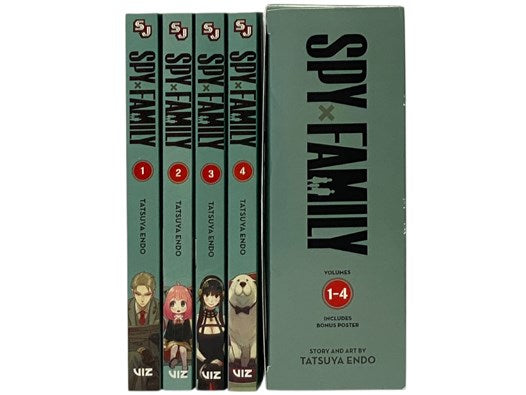 Spy x Family Volumes 1-4 Boxed Set