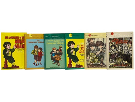 The Adventures of the Great Brain Five Book Set: The Great Brain; More Adventures of the Great Brain; Me and My Little Brain; The Great Brain at the Academy; The Great Brain Reforms