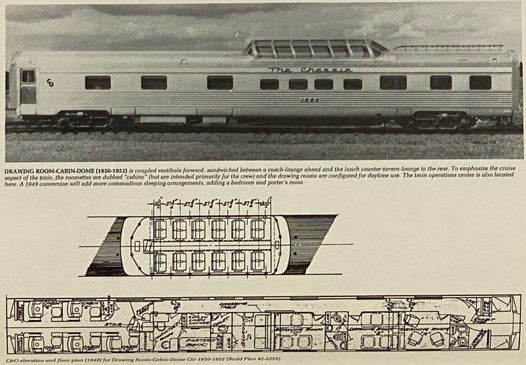 Chesapeake and Ohio Streamliners: Second to None, Volume I [1]: The Cars