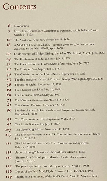Great American Documents: The Landmark Documents in Our History