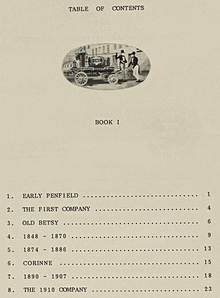 A Story Historical of the Penfield Fire Company [1841-1979] [New York]
