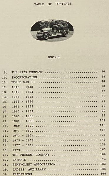 A Story Historical of the Penfield Fire Company [1841-1979] [New York]