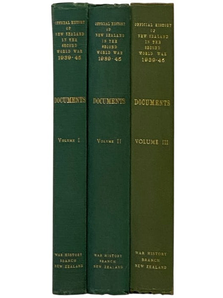 Documents Relating to New Zealand's Participation in the Second World War, in Three Volumes (Official History of New Zealand in the Second World War, 1939-1945)