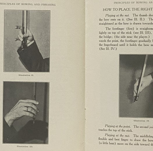 Principles of Bowing and Phrasing: Hints to Serious Violin Students