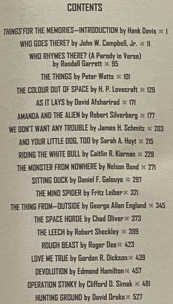 Things from Outer Space