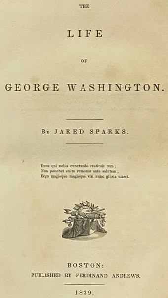 The Life of George Washington.