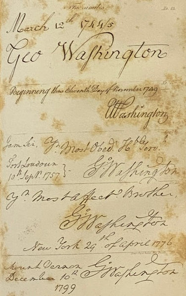 The Life of George Washington.