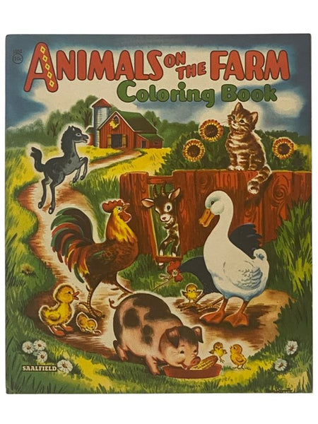 Animals on the Farm Coloring Book (1052)