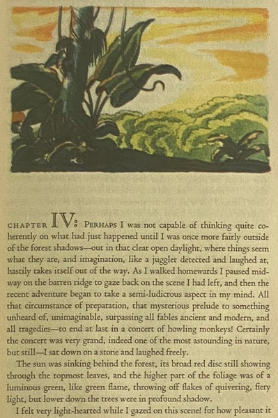 Green Mansions: A Romance of the Tropical Forest (The Limited Editions Club)