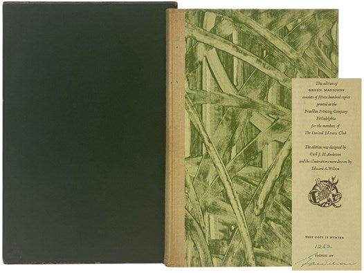 Green Mansions: A Romance of the Tropical Forest (The Limited Editions Club)