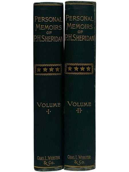 Personal Memoirs of P.H. Sheridan. General United States Army. in Two Volumes ['Shoulder Strap' Edition]