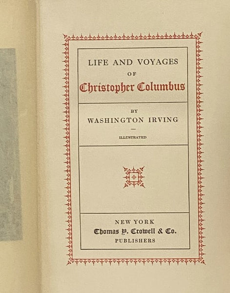 Life and Voyages of Christopher Columbus