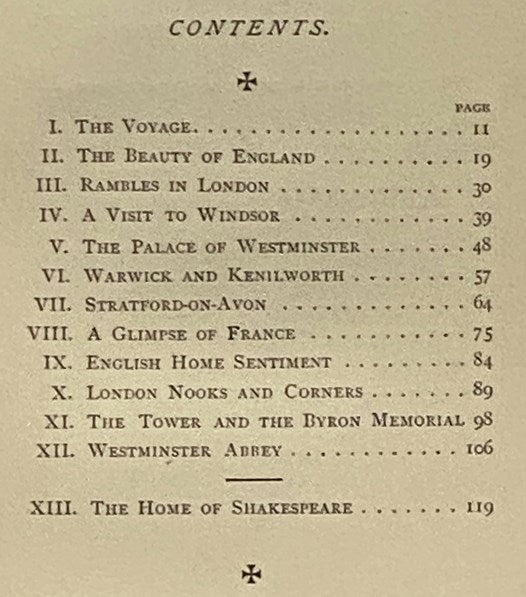 The Trip to England