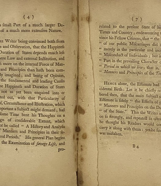 An Explanatory Defence of the Estimate of the Manners and Principles of the Times. Being an Appendix to That Work, Occasioned by the Clamours Lately Raised Against It Among Certain Ranks of Men.