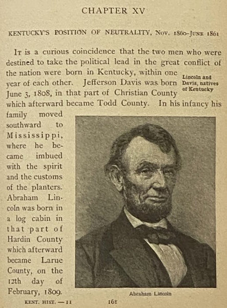 A History of Kentucky