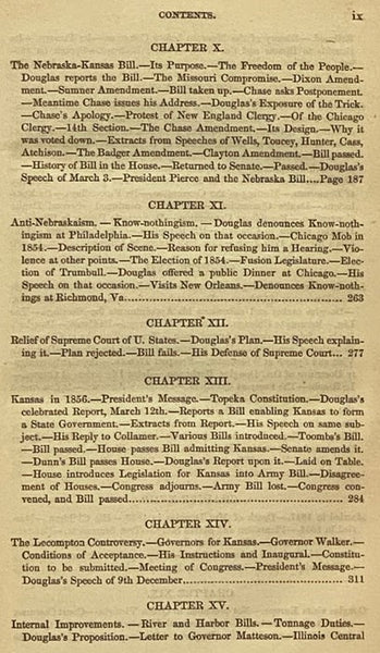 The Life of Stephen A. Douglas.