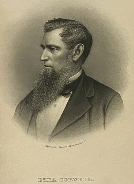 True and Firm. Biography of Ezra Cornell, Founder of the Cornell University. A Filial Tribute.