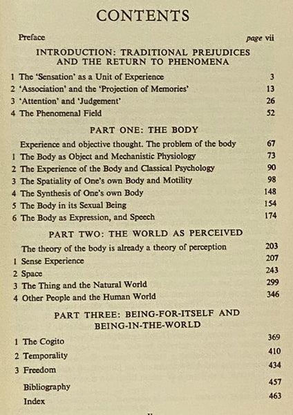 Phenomenology of Perception (International Library of Philosophy and Scientific Method)