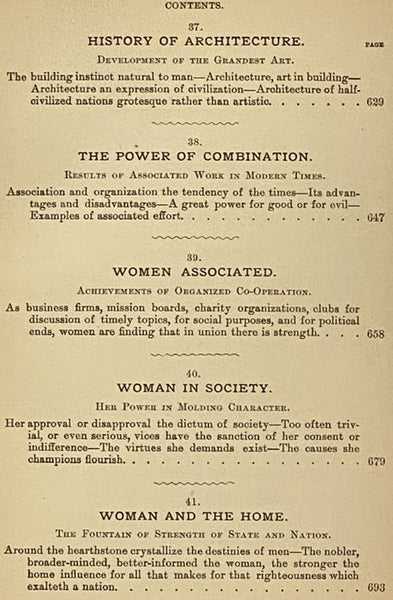 The World's Progress as Wrought by Men and Women in Art, Literature, Education, Philanthropy, Reform, Inventions, Business and Professional Life.