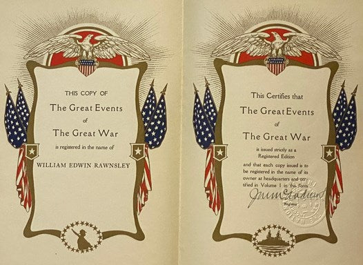 The Great Events of the Great War, in Seven Volumes: A Comprehensive and Readable Source Record of the World's Great War, Emphasizing the Most Important Events, and Presenting These as Complete Narratives in the Actual Words of the Chief Officials and Mo…
