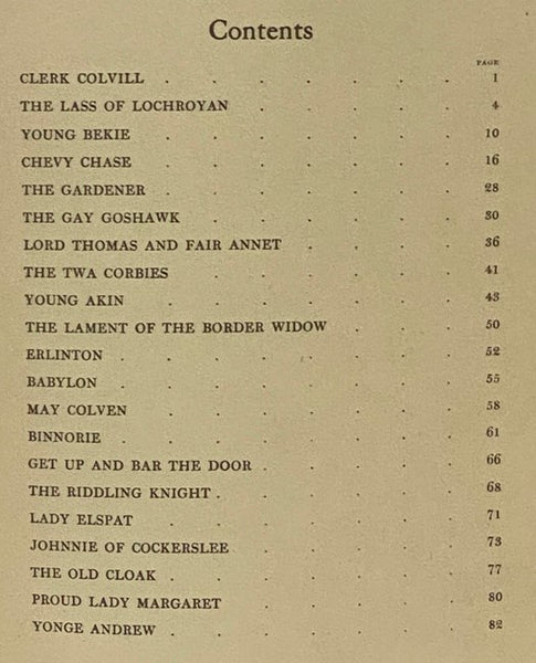 Some British Ballads