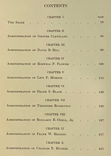Official New York, from Cleveland to Hughes, in Four Volumes
