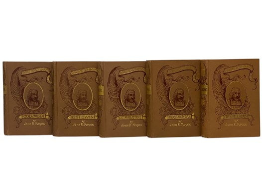 Columbian Historical Novels, in Thirteen Volumes: Columbia: A Story of the Discovery of America; Estevan: A Story of the Spanish Conquests; St. Augustine: A Story of the Huguenots; Pocahontas: A Story of Virginia; The Pilgrims: A Story of Massachusetts; …