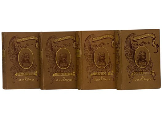 Columbian Historical Novels, in Thirteen Volumes: Columbia: A Story of the Discovery of America; Estevan: A Story of the Spanish Conquests; St. Augustine: A Story of the Huguenots; Pocahontas: A Story of Virginia; The Pilgrims: A Story of Massachusetts; …