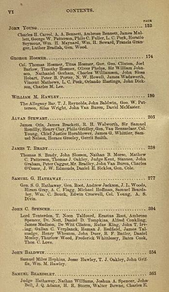 The Bench and Bar of New-York. Containing Biographical Sketches of Eminent Judges, and Lawyers of the New-York Bar, Incidents of the Important Trials in which They Were Engaged, and Anecdotes Connected with Their Professional, Political and Judicial Care…