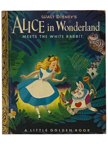Walt Disney's Alice in Wonderland Meets the White Rabbit (A Little Golden Book)