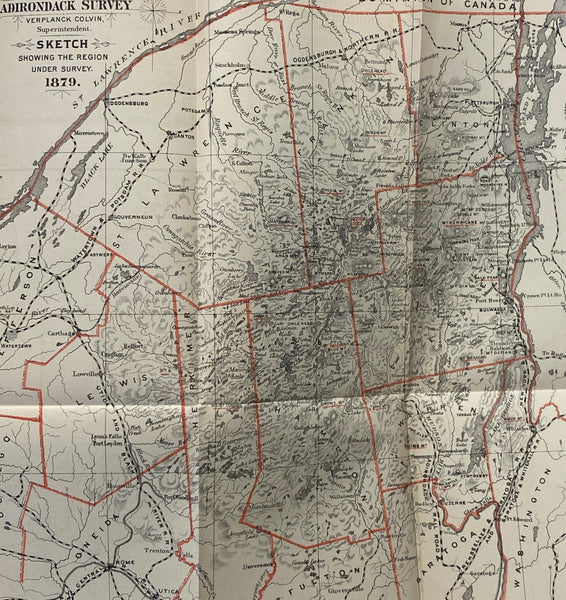 Seventh Annual Report on the Progress of the Topographical Survey of the Adirondack Region of New York, to the Year 1879. Containing the Condensed Reports for the Years 1874-75-76-77 and '78. With Late Results in Geodetic and Trigonometrical Measurements…