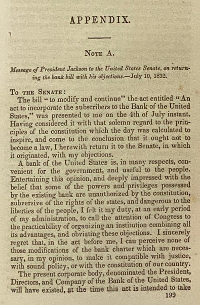 The Life of Gen. Andrew Jackson, Seventh President of the United States, with an Appendix: Containing the Most Important of His State Papers. [General]