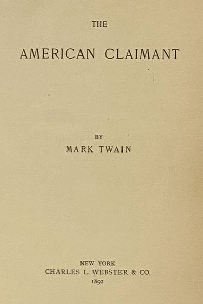The American Claimant