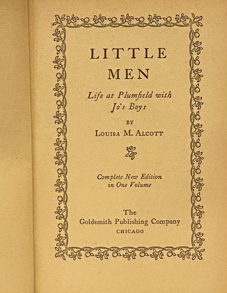 Little Men: Life at Plumfield with Jo's Boys