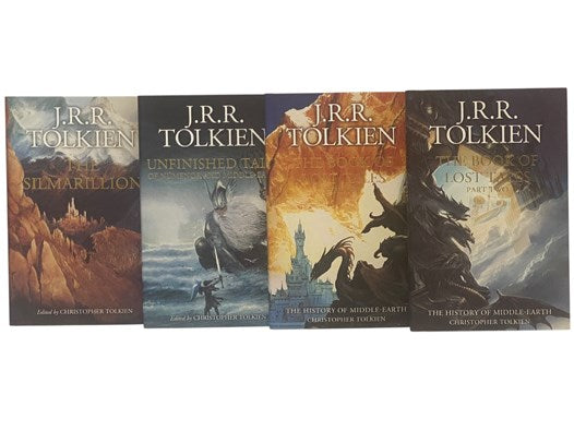 The Hobbit and The Lord of the Rings, with The History of Middle-Earth, in Nineteen Volumes: The Hobbit; The Fellowship of the Ring; The Two Towers; The Return of the King; The Silmarillion; Unfinished Tales; The Book of Lost Tales Part One; The Book of …