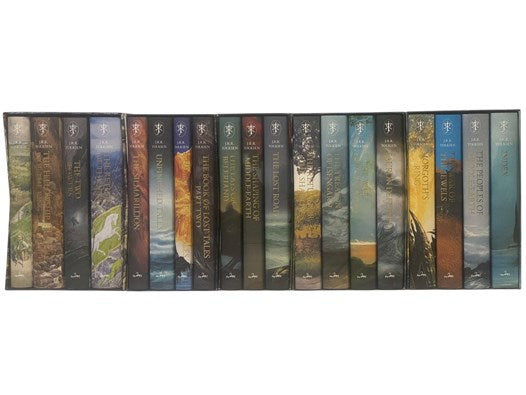 The Hobbit and The Lord of the Rings, with The History of Middle-Earth, in Nineteen Volumes: The Hobbit; The Fellowship of the Ring; The Two Towers; The Return of the King; The Silmarillion; Unfinished Tales; The Book of Lost Tales Part One; The Book of …