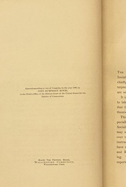 History of American Socialisms