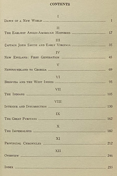American Beginnings: Highlights and Sidelights of the Birth of the New World