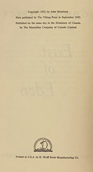 East of Eden