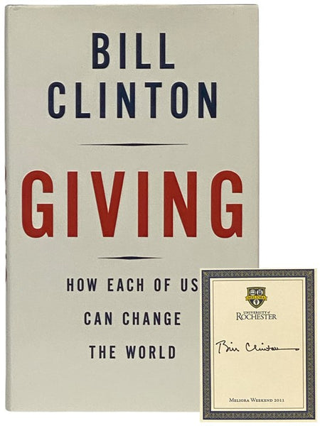 Giving: How Each of Us Can Change the World