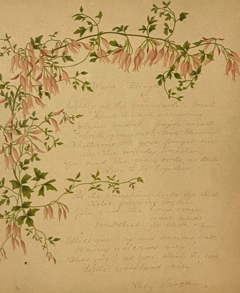 Flowers from Hill and Dale: Poems Arranged and Illustrated