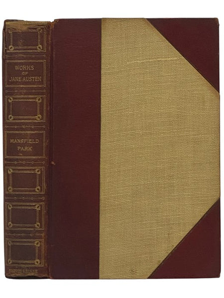 Mansfield Park (Works of Jane Austen, Volume 3) (Edition de Luxe)