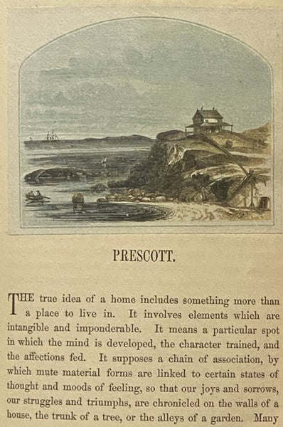 Homes of American Authors; Comprising Anecdotical, Personal, and Descriptive Sketches, by Various Writers. Illustrated with Views of Their Residences from Original Drawings, and a Fac-simile of the Manuscript of Each Author.
